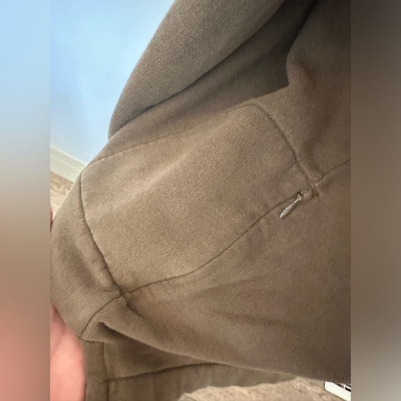 1/4 Zip Sweatshirt - L brown - Picture 3 of 4